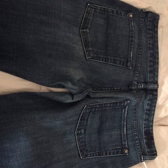DeLUXE premium denim flare leg jean - by Express - Picture 3 of 4