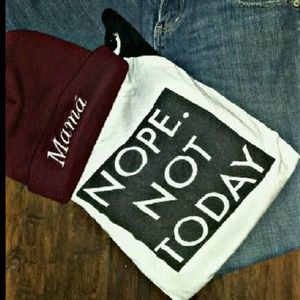 Nope. Not today tee.