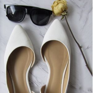apt. 9 White Ballet Flats