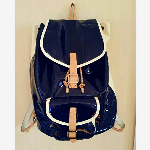 Harper Ave E Yves Klein Patent Backpack