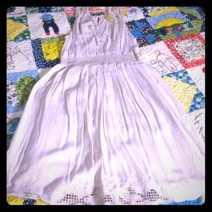 Very sexy, beachy dress. Embroidered details.