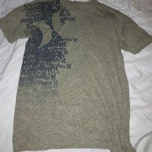 Hurley grey graphic tee