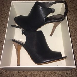 Coach heels: Lanora Soft Grain, black, 7.5