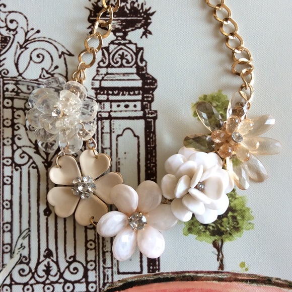 Flower Statement Necklace
