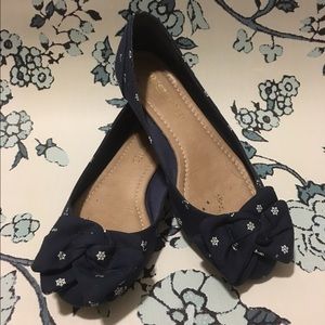 Retro nautical flats
