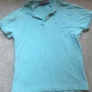 Turquoise Vineyard Vines Medium polo