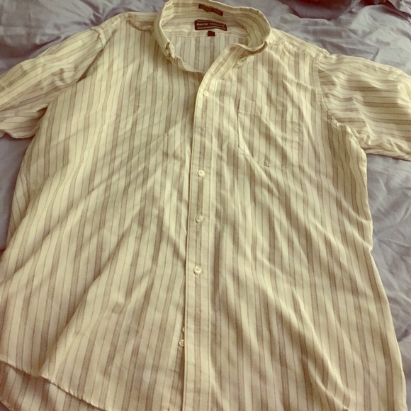 David Taylor button down collared shirt
