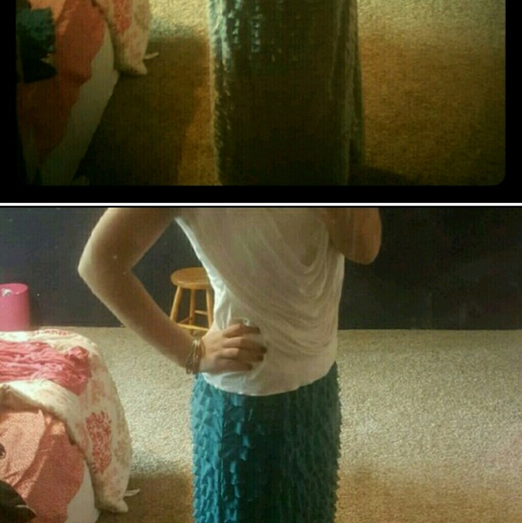 Ruffled skirts