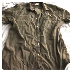 Mossimo denim button down