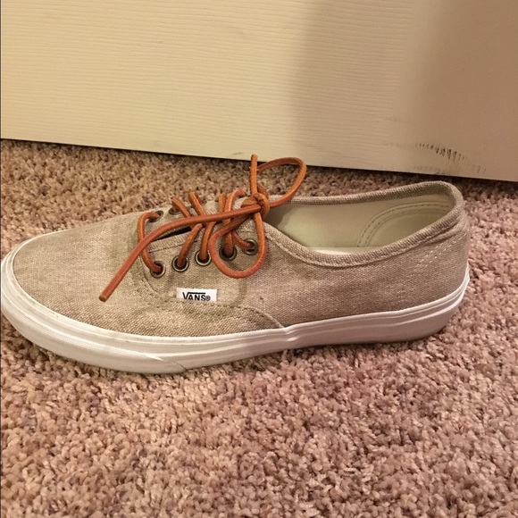 tan van shoes