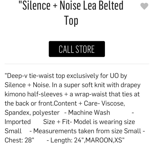 NWT Urban Outfitters Belted Top - Picture 4 of 4