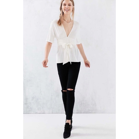 NWT Urban Outfitters Belted Top - Picture 2 of 4