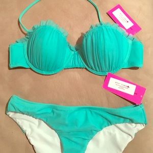 Betsey Johnson 3 piece swimsuit