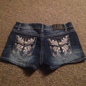 Wing Jean Shorts
