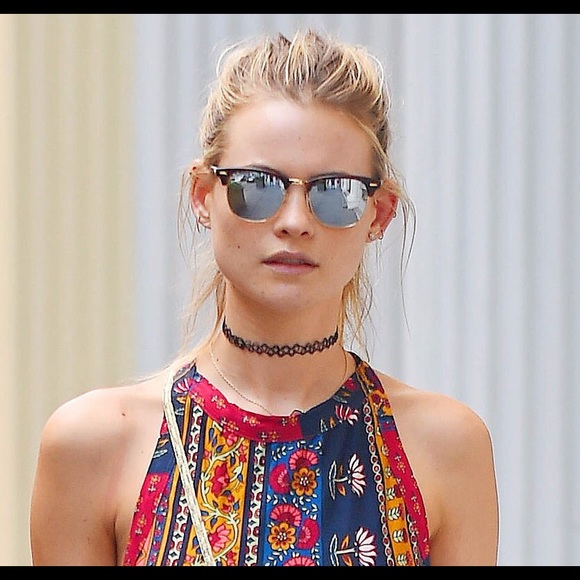 Black Tattoo Choker Necklace