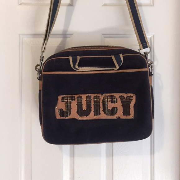 Vintage style Juicy Couture computer bag
