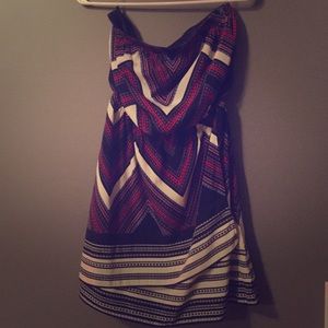 Strapless dress