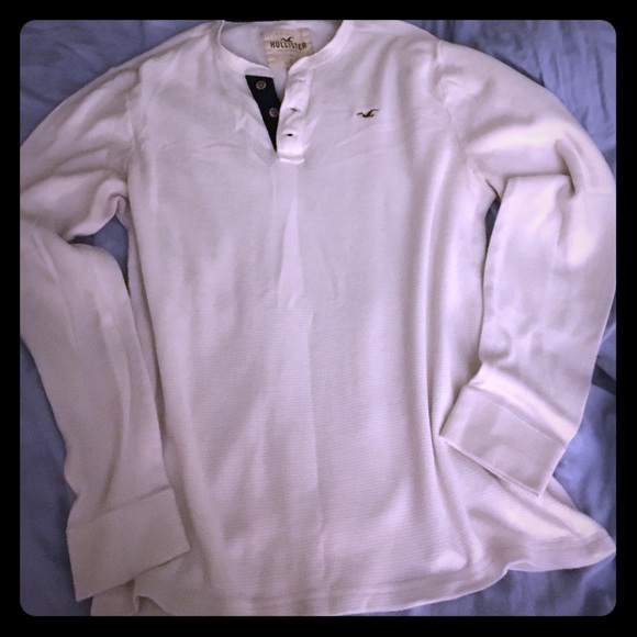 White Hollister long sleeve