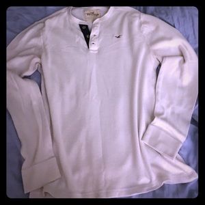 White Hollister long sleeve