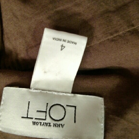 Ann Taylor Loft Brown Sundress - Picture 2 of 3