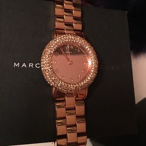 Marc by Marc Jacobs rose gold watch