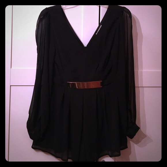 Black Romper- Love Culture brand