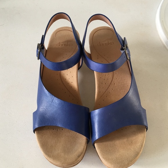 Dansko open toe clogs