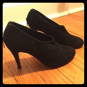 Beautiful suede Italian made J Crew ankle booties