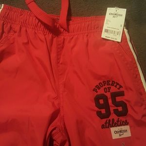 New with tags Red Running Pants sz 5