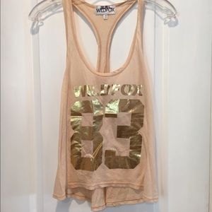 Wildfox racer back tank