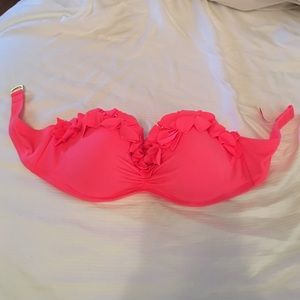 Victoria's Secret pink bathing suit top