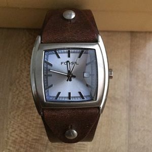 Brown Fossil Watch