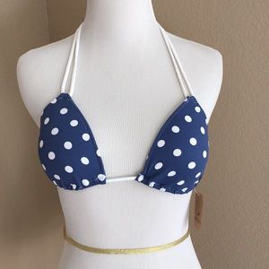 Hollister Polkadot Bathing Suit Top - NWT