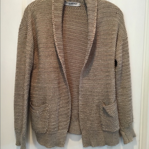 Big, comfy knit cardigan