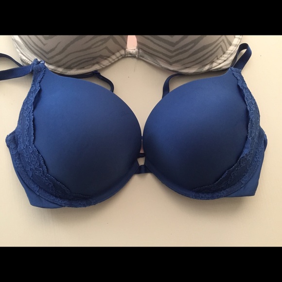 Navy blue Victoria secret bra