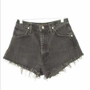 Vintage wrangler cutoff jean shorts