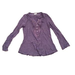 Anthropologie Meadow Rue Shirt Size Small