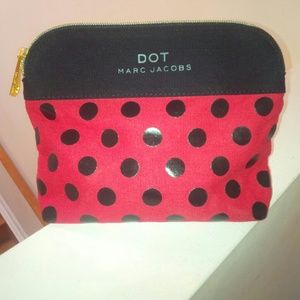 Marc Jacobs Dot makeup bag.