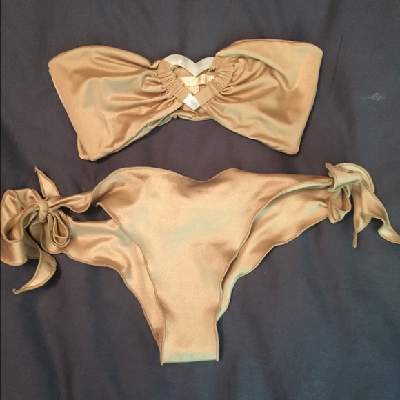 Indah gold bikini