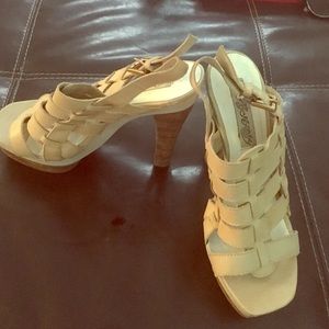 Naughty monkey strap heels