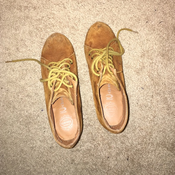 Jeffrey Campbell 99 tie brown suede