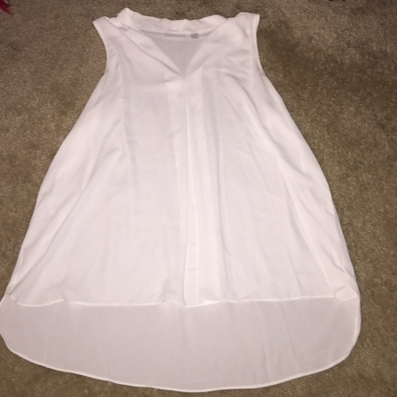 White flowy blouse