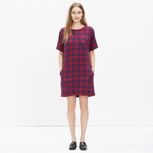 madewell plaid dress ✨