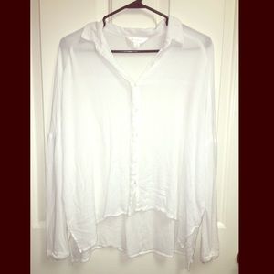 White long sleeve button up White long sleeve button up