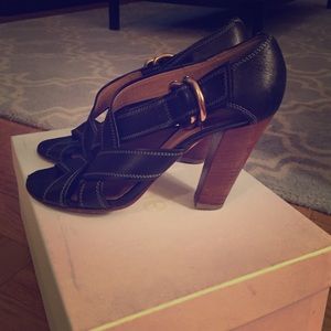 Chloe Black Radica Calf 36 1/2