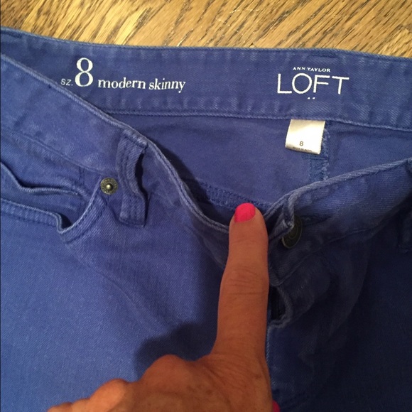 Loft Colored Denim - Picture 3 of 3