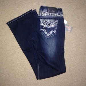 Boot cut jeans