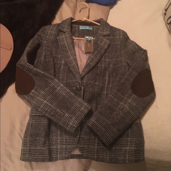 Francesca's tweed women's blazer