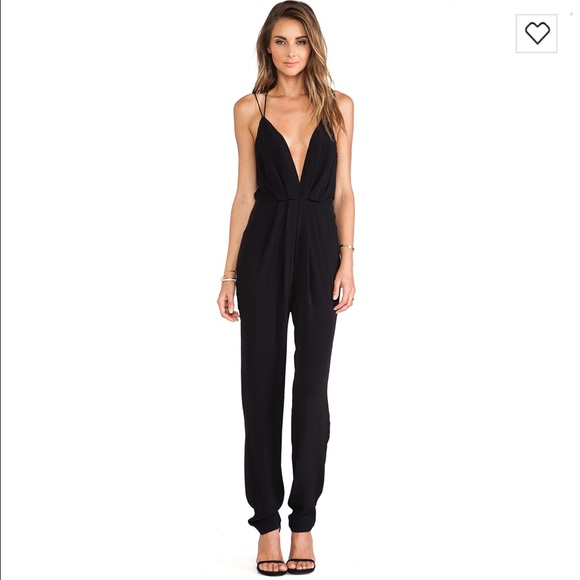 Lovers + Friends Black Jumpsuit