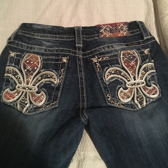 MissMe Boot Cut Jeans - Picture 2 of 3